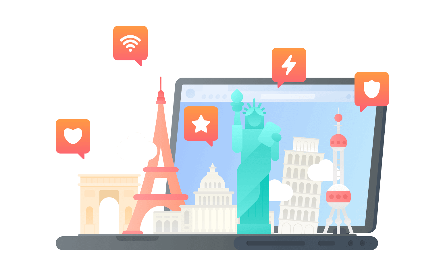 在安道尔连接到中国vpn - 通行中国